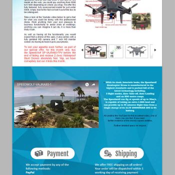 pick the best Camera Drones eBay templates